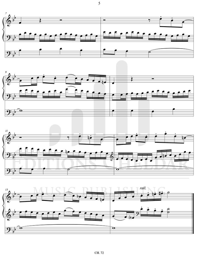 Bédard: Variations on the Choral "Nun komm, der Heiden Heiland"