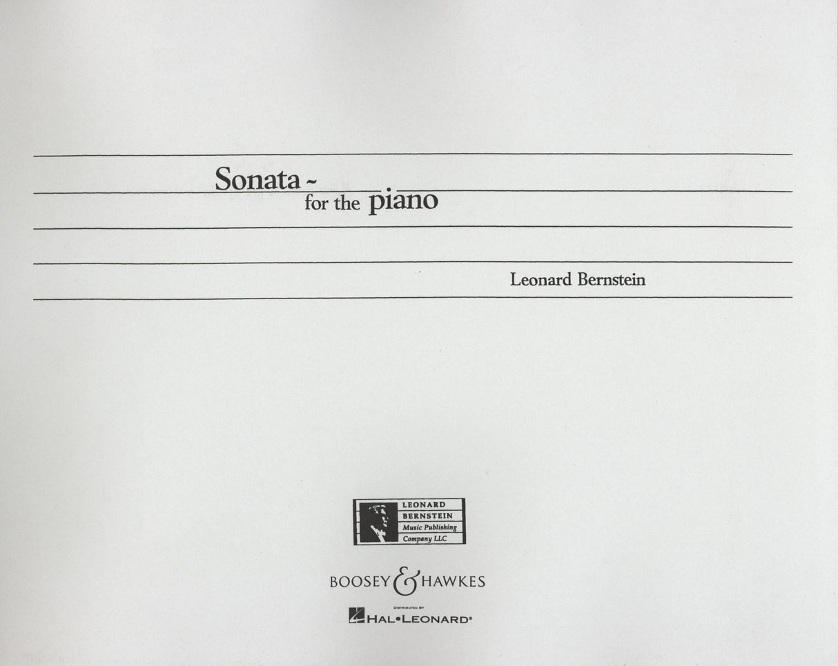 Bernstein: Piano Sonata