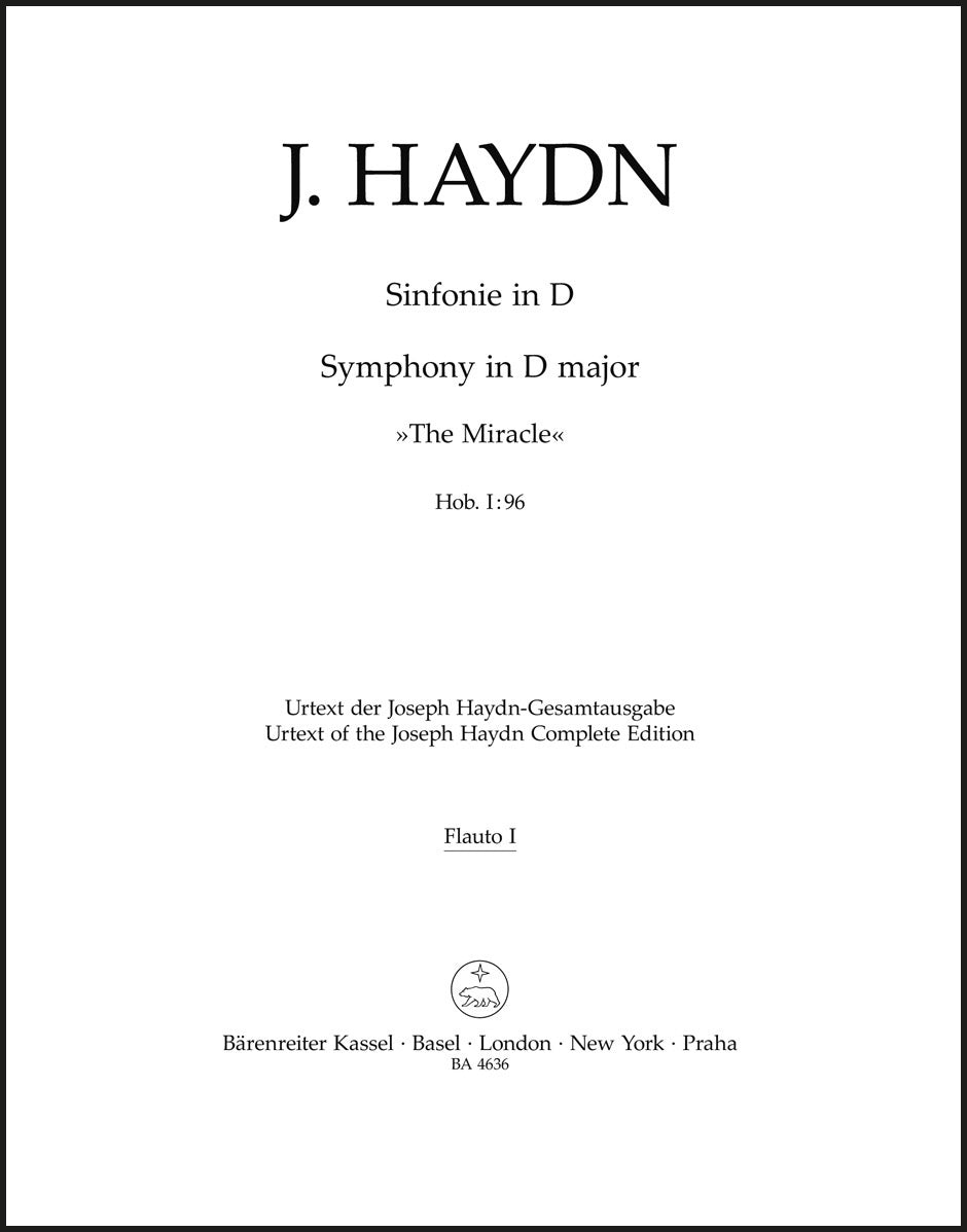 Haydn: Symphony in D Major, Hob. I:96