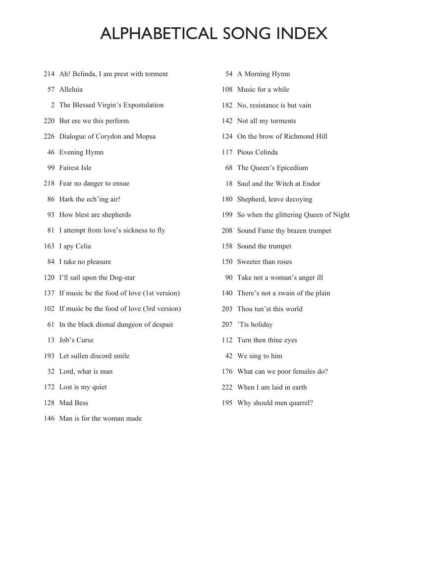 The Purcell Collection – Realizations by Benjamin Britten