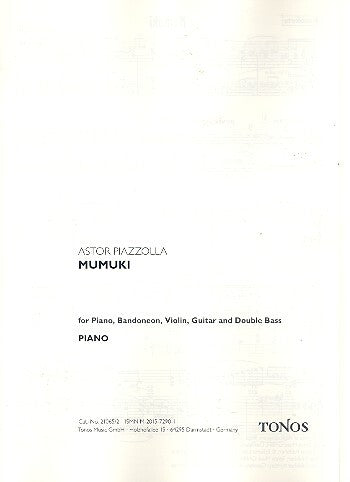 Piazzolla: Mumuki