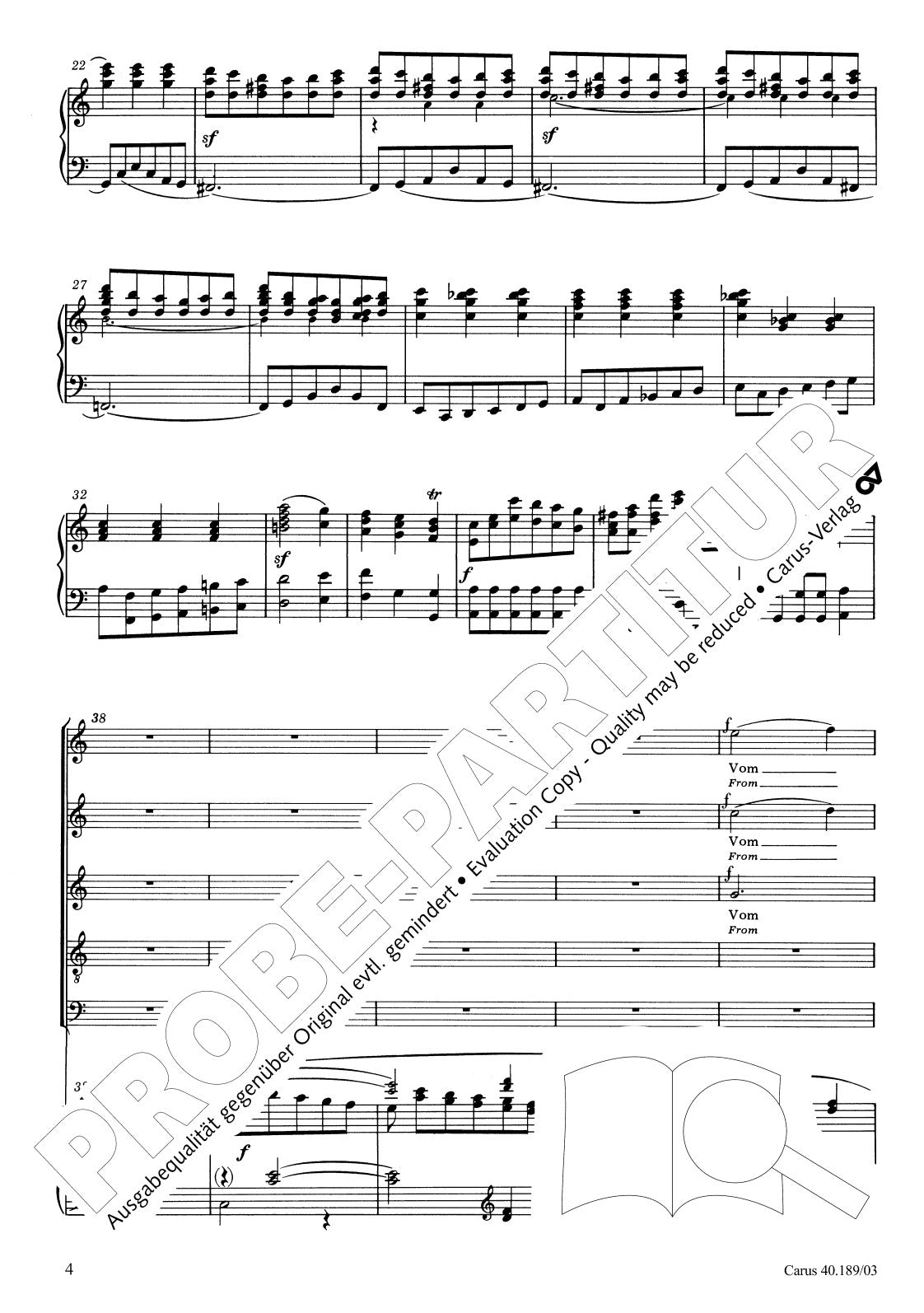 Mendelssohn: Vom Himmel hoch, MWV A 22