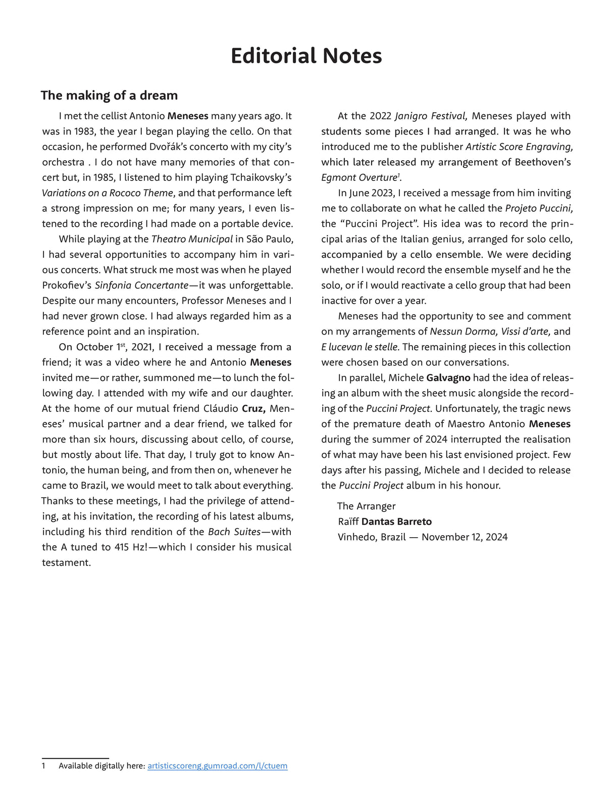 Donizetti: Projeto Puccini