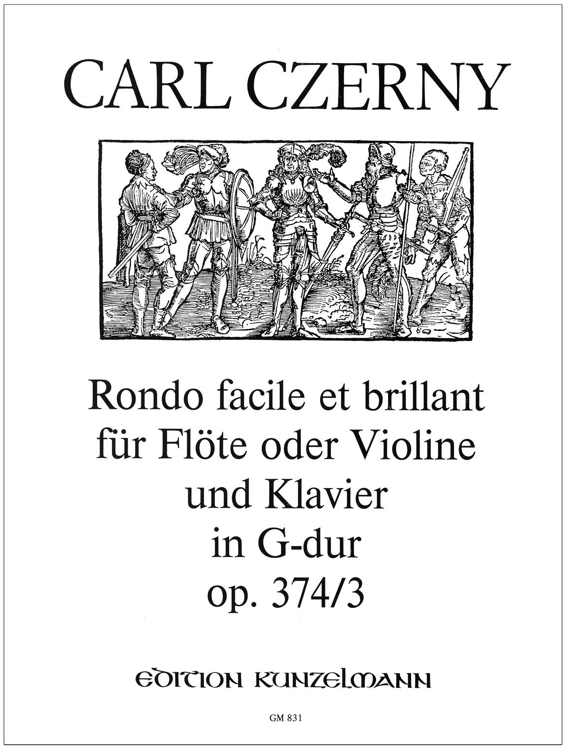 Czerny: Rondo facile et brillant in G Major, Op. 374, No. 3