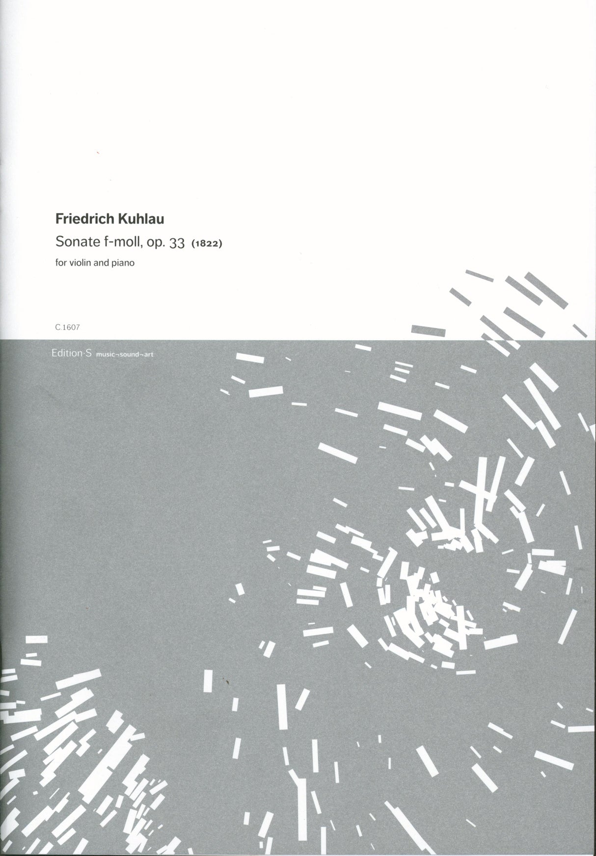 Kuhlau: Violin Sonata in F Minor, Op. 33