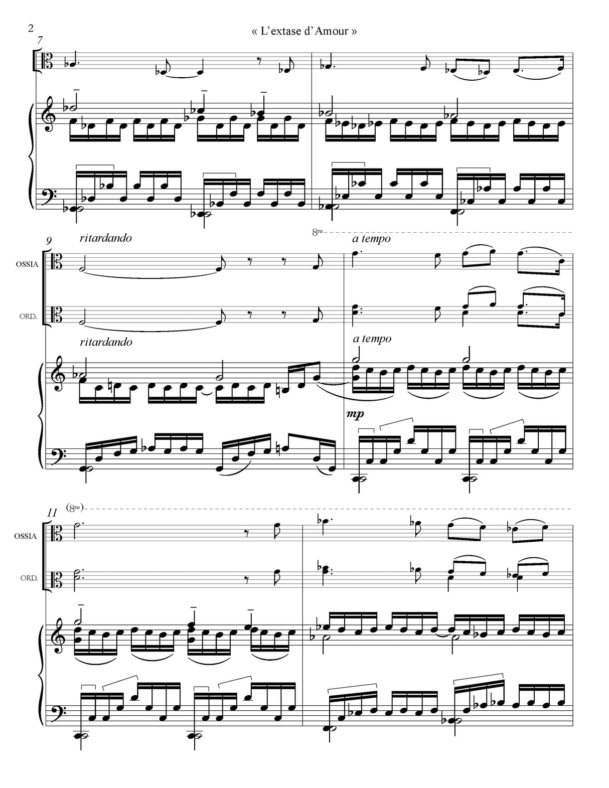 H.L. Adams: L'Extase d'Amour