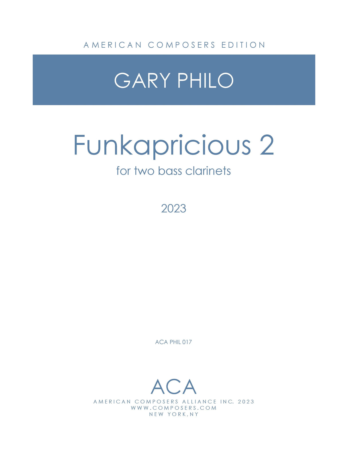 Philo: Funkapricious 2