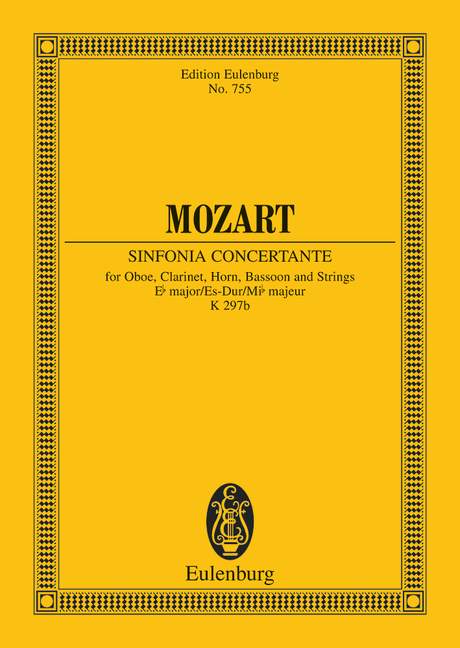 Mozart: Sinfonia concertante for 4 Wind Instruments in E-flat Major, K. 297b