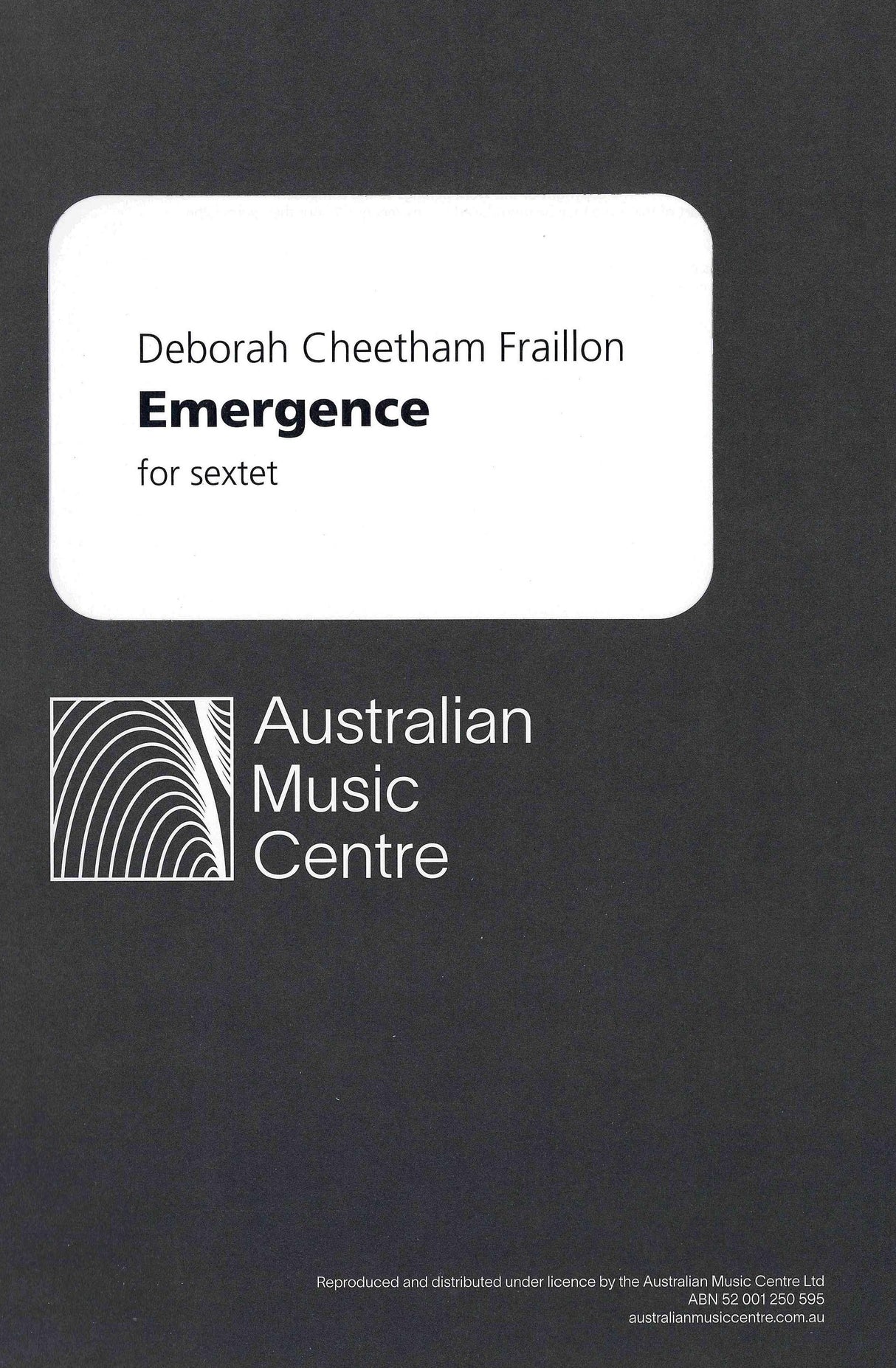 Cheetham Fraillon: Emergence