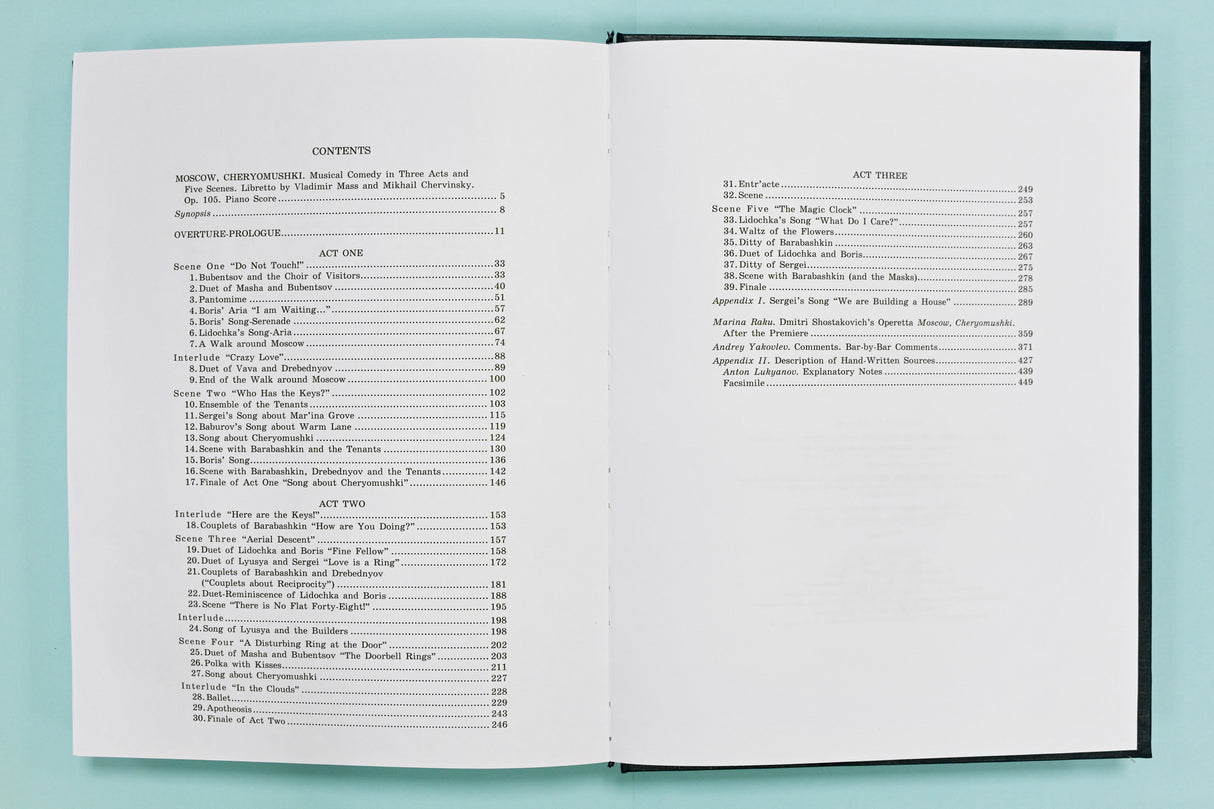 Shostakovich: Moscow, Cheryomushki, Op. 105