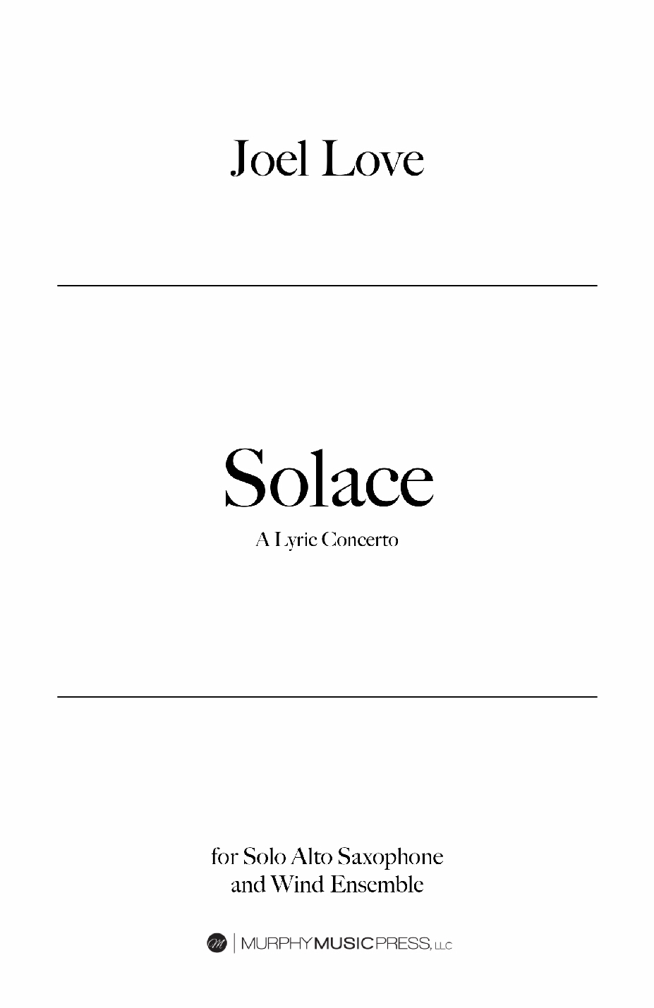 Love: Solace