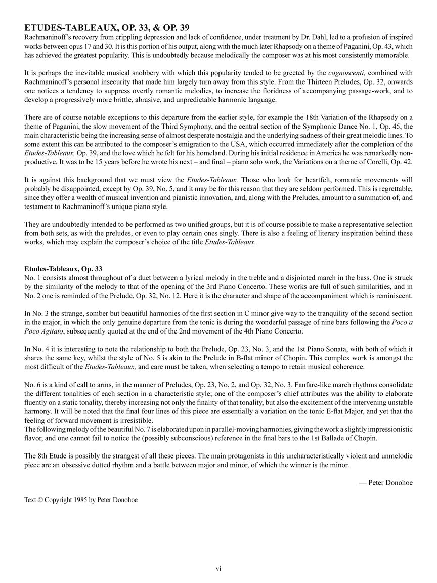 Rachmaninoff: Complete Preludes, Etudes Tableaux, Opp. 33 & 39 and Moments musicaux, Op. 16