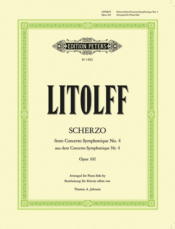 Litolff: Scherzo from Concerto Symphonique No. 4, Op. 102