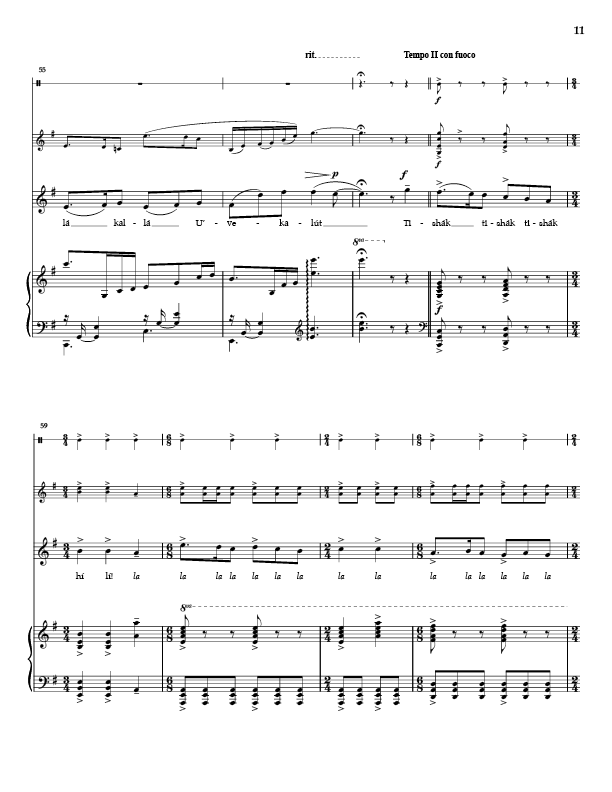 Whitacre: 5 Hebrew Love Songs (Version for Soprano, Violin, & Piano)