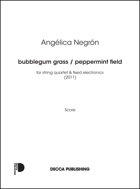 Negrón: bubblegum grass / peppermint field
