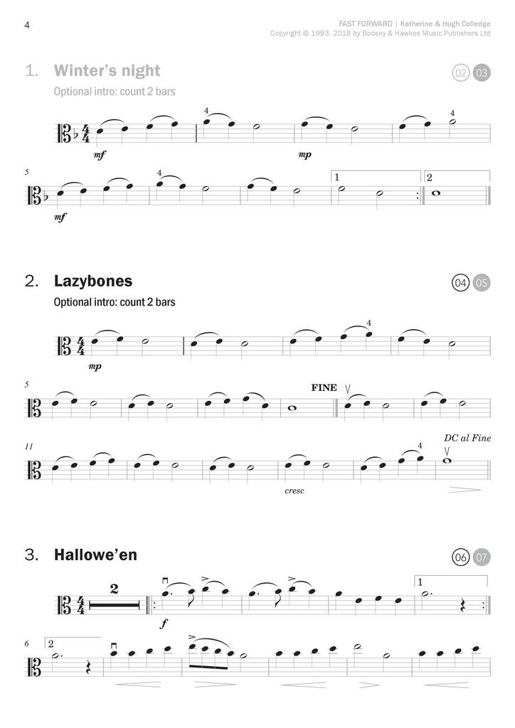 Fast Forward - Viola