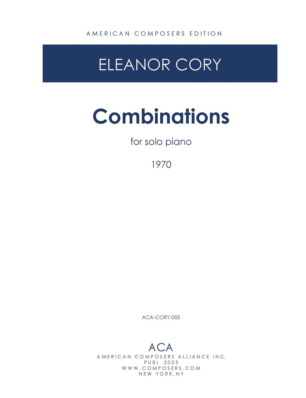 Cory: Combinations