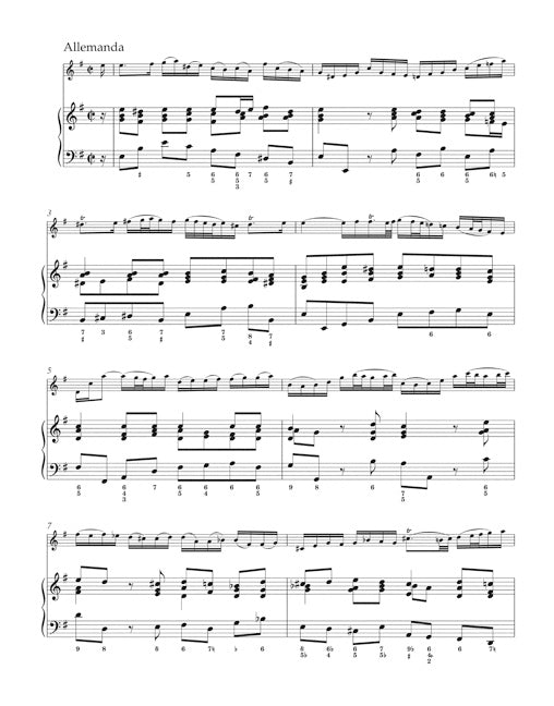 Bach: Two Sonatas and a Fugue, BWV 1021, 1023, and 1026