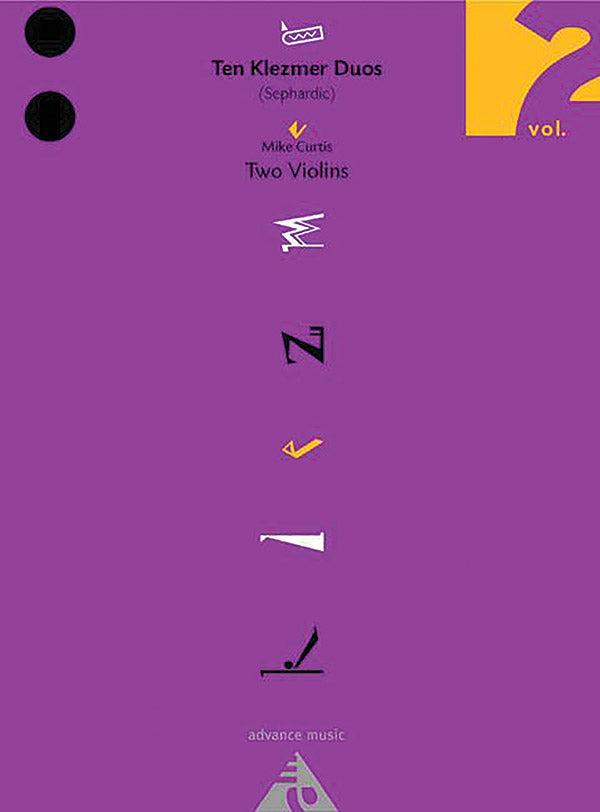 10 Sephardic Klezmer Duos for 2 Violins - Volume 2