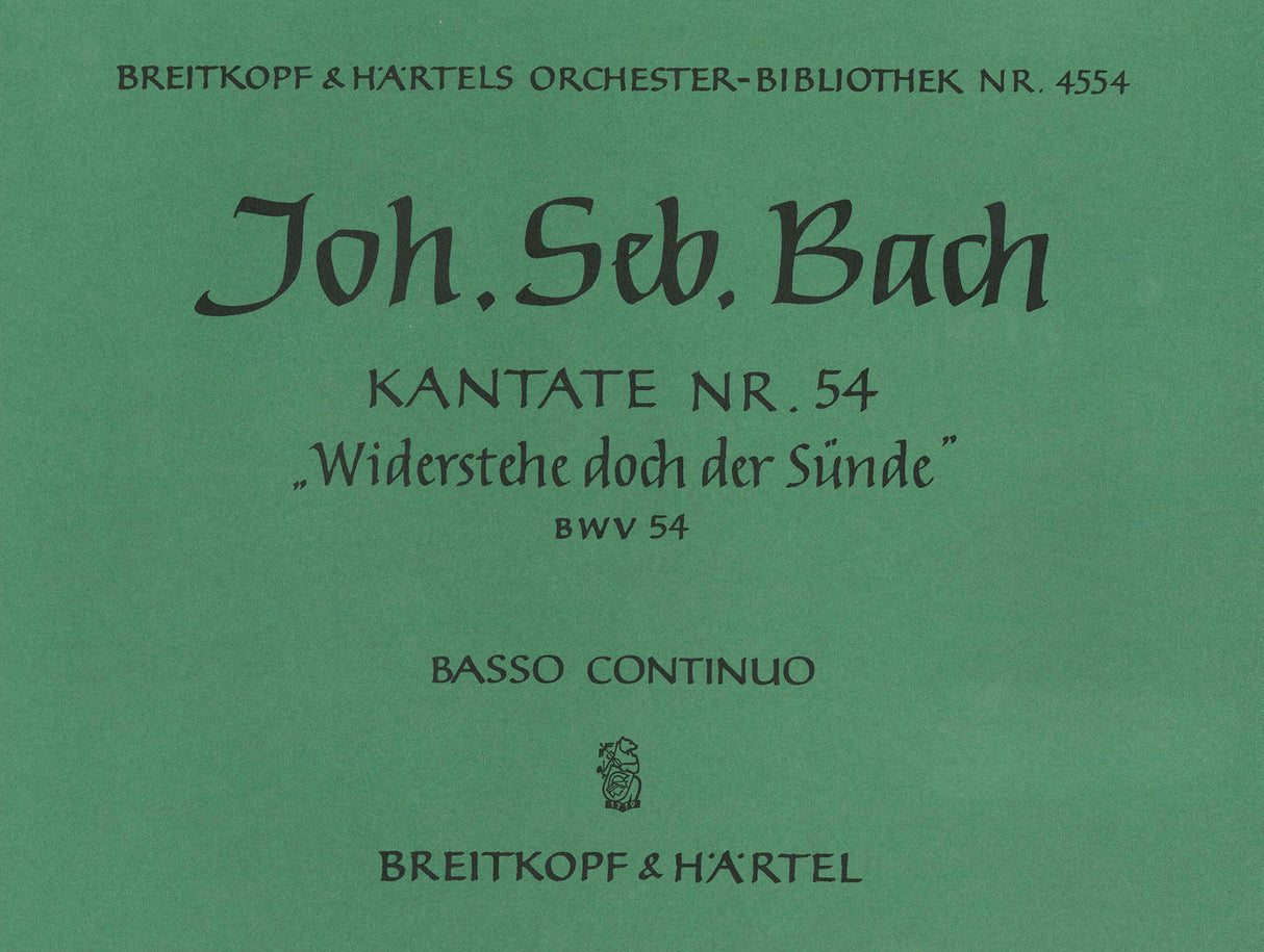 Bach: Widerstehe doch der Sünde, BWV 54