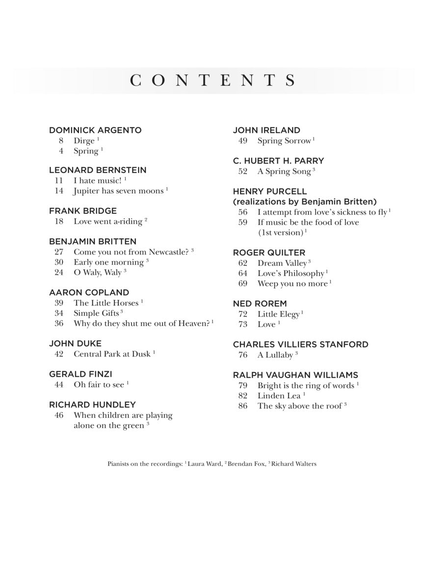 The Developing Classical Singer - Soprano