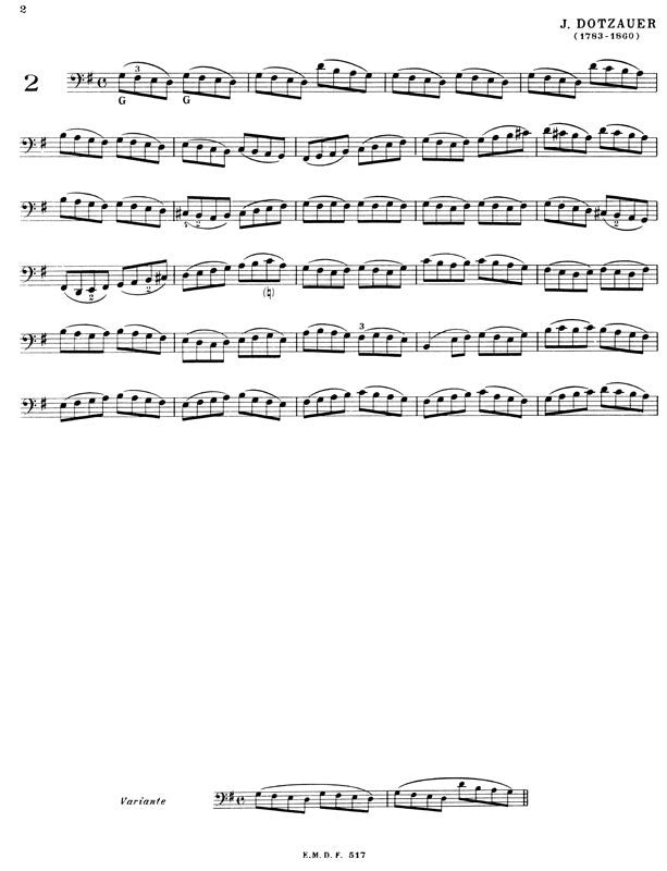 Technique of the Cello - Volume 1