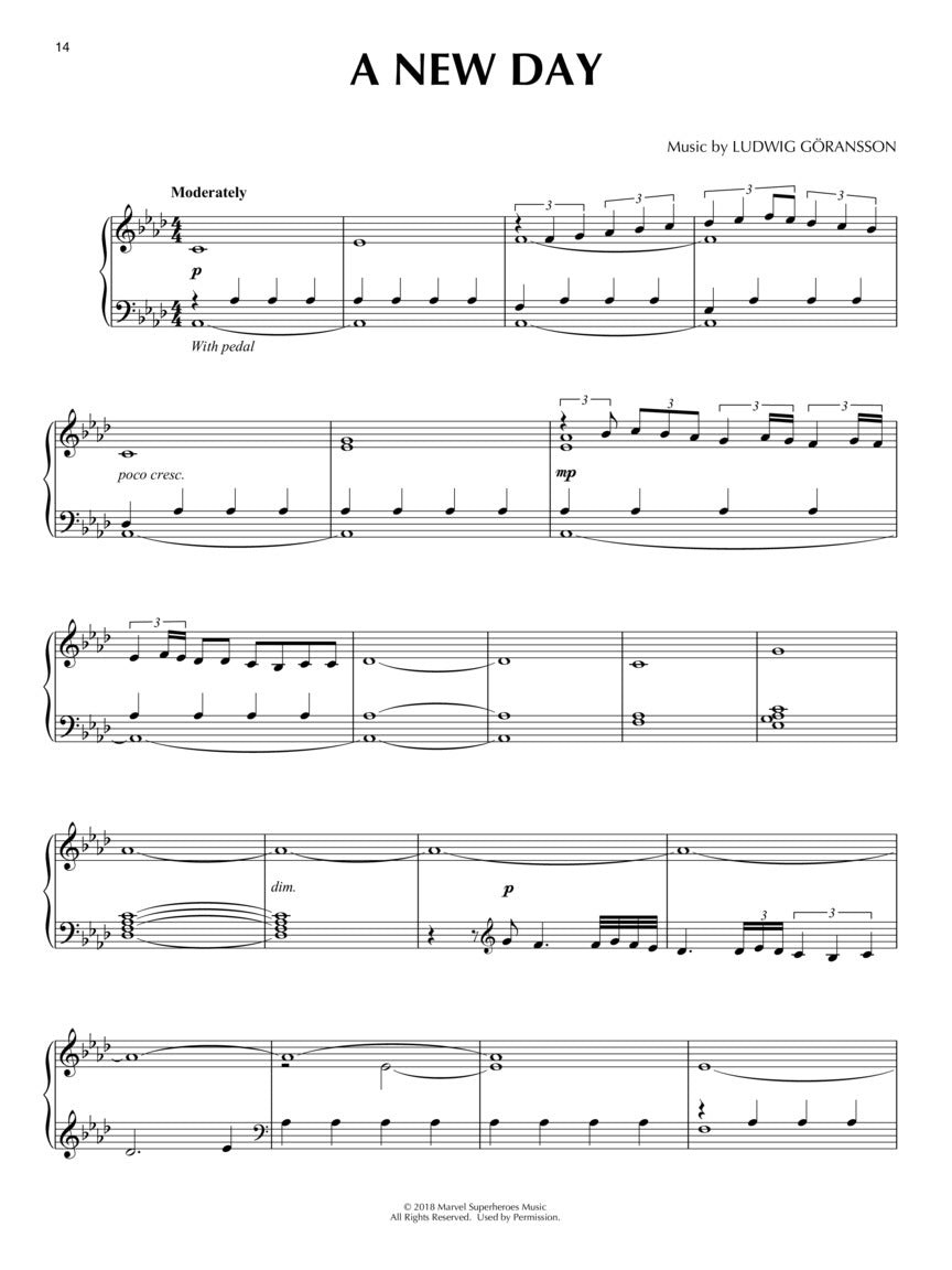 Black Panther - Piano Music from the Motion Picture