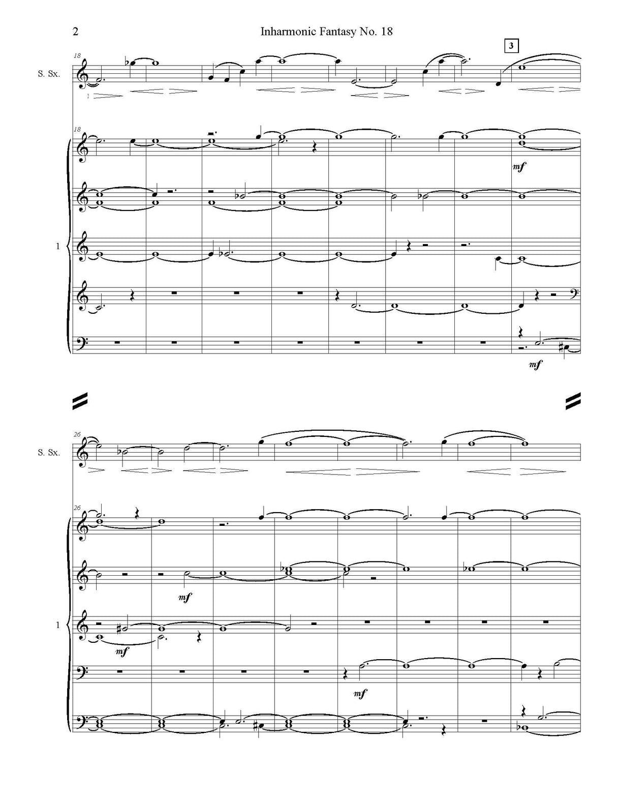 Howe: Inharmonic Fantasy No. 18