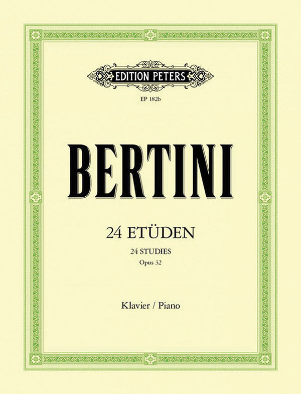 Bertini: 24 Etudes, Op. 32