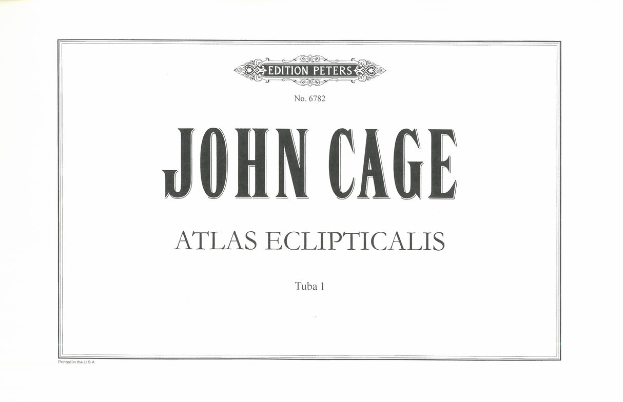 Cage: Atlas Eclipticalis