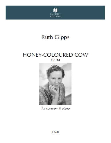 Gipps: Honey-Coloured Cow, Op. 3d
