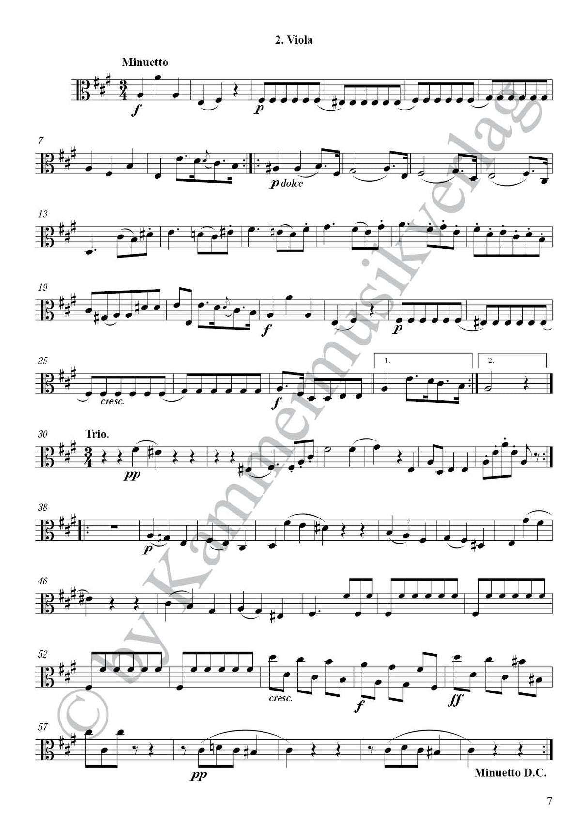 Boccherini: String Quintet in A Major, G 316, Op. 29, No. 4