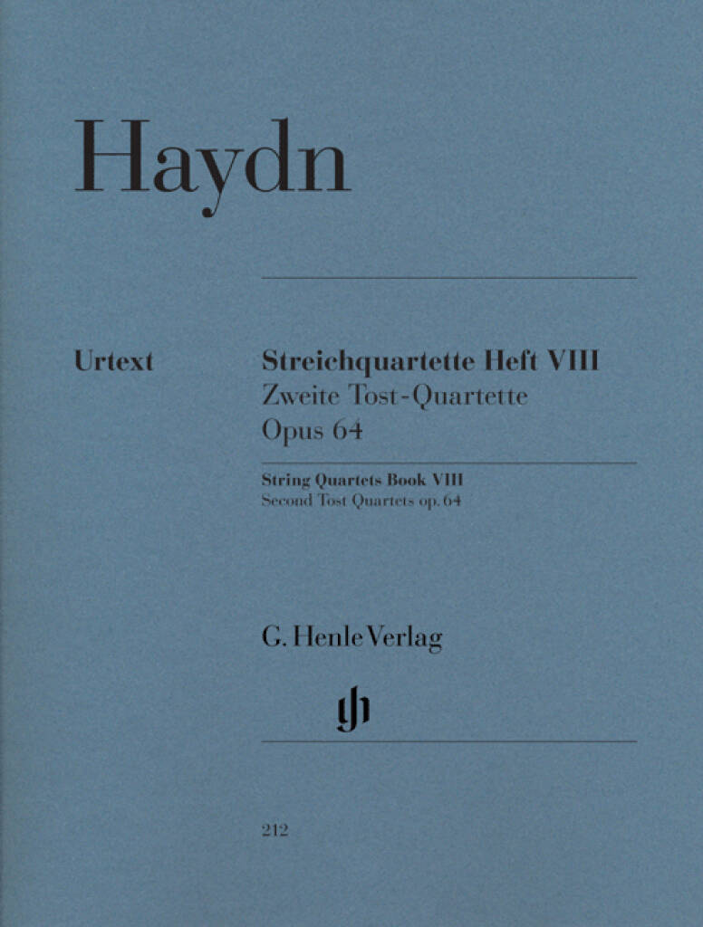 Haydn: String Quartets - Volume 8 (Op. 64 - Second Tost Quartets)
