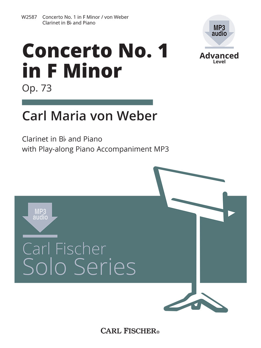 Weber: Clarinet Concerto No. 1 in F Minor, Op. 73