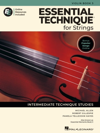 Essential Elements for Strings – Book 3