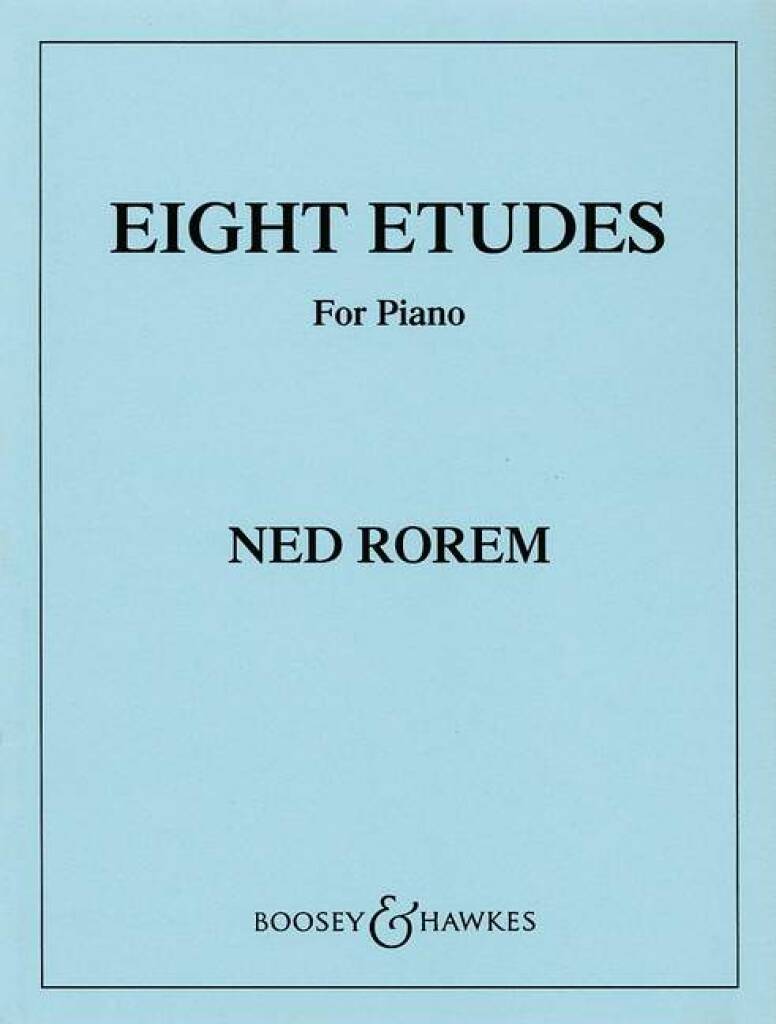 Rorem: 8 Etudes