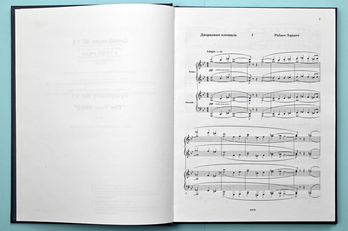 Shostakovich: Symphony No. 11, Op. 103 (arr. for piano 4-hands)