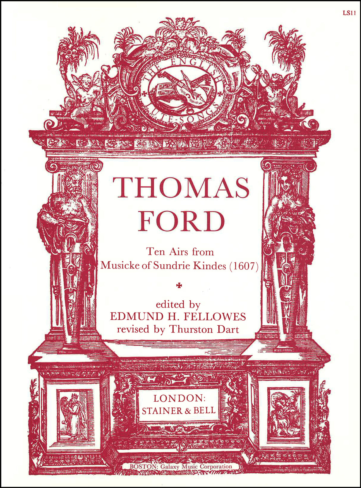 Ford: Ten Airs from ‘Musicke of Sundrie Kindes' (1607)