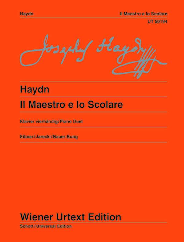 Haydn: Divertimento "Il maestro e lo scolare", Hob. XVIIa:1