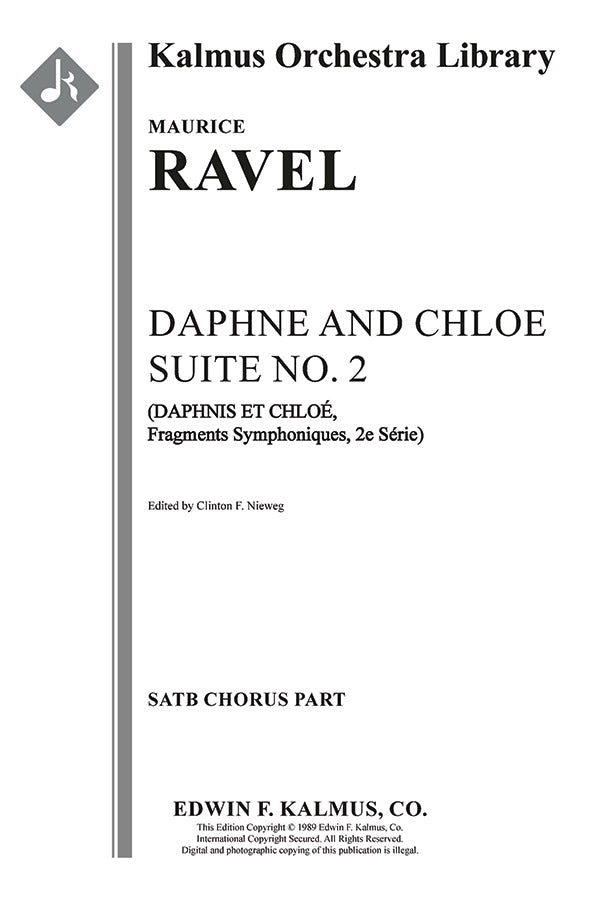 Ravel: Daphnis et Chloé Suite No. 2