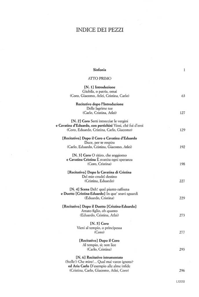 Rossini: Eduardo e Cristina