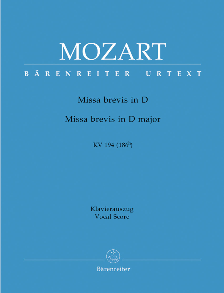 Mozart: Missa brevis in D Major, K. 194 (186h)