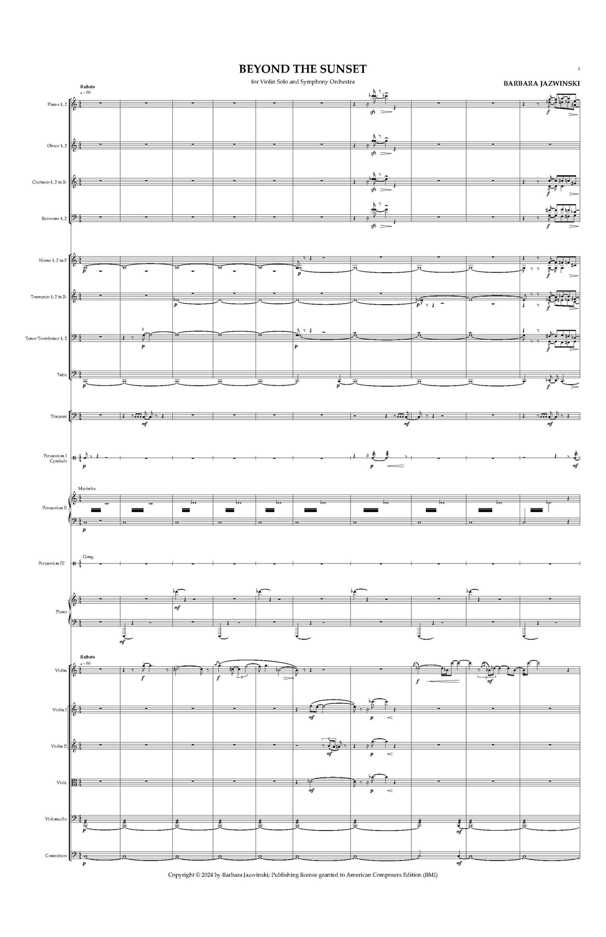 Jazwinski: Beyond the Sunset