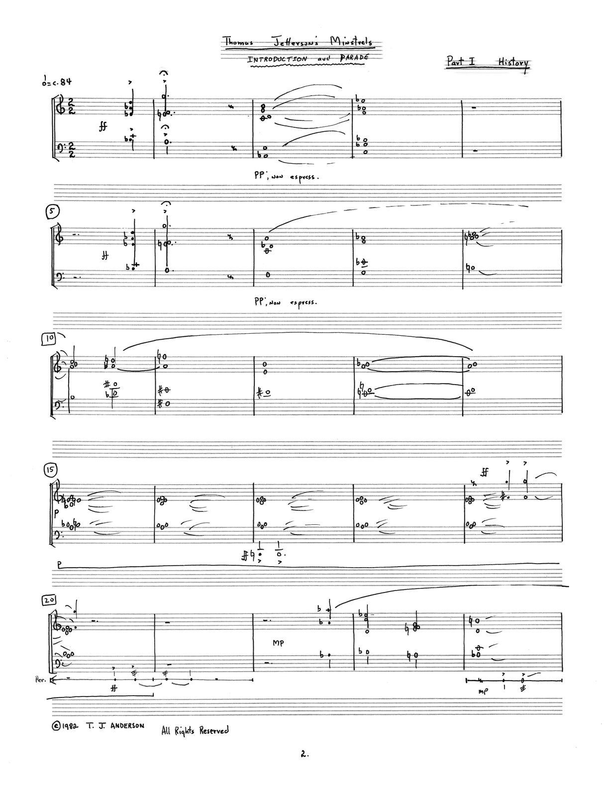 Anderson: Thomas Jefferson's Minstrels