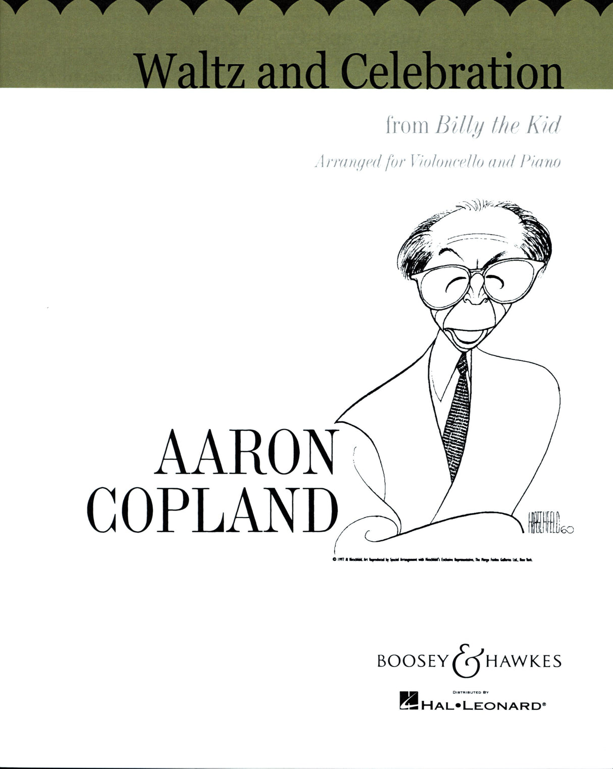Copland: Waltz & Celebration (arr. for cello & piano)