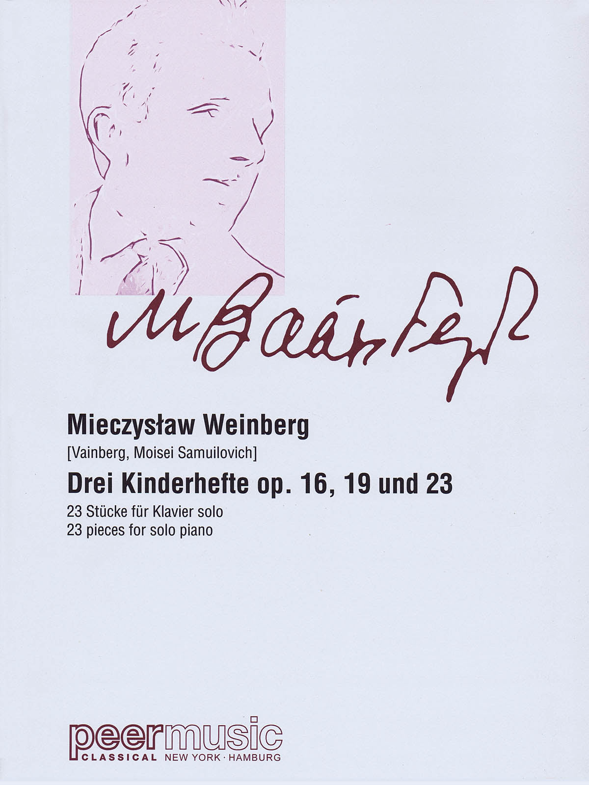 Weinberg: Children's Notebooks, Opp. 16, 19, and 23