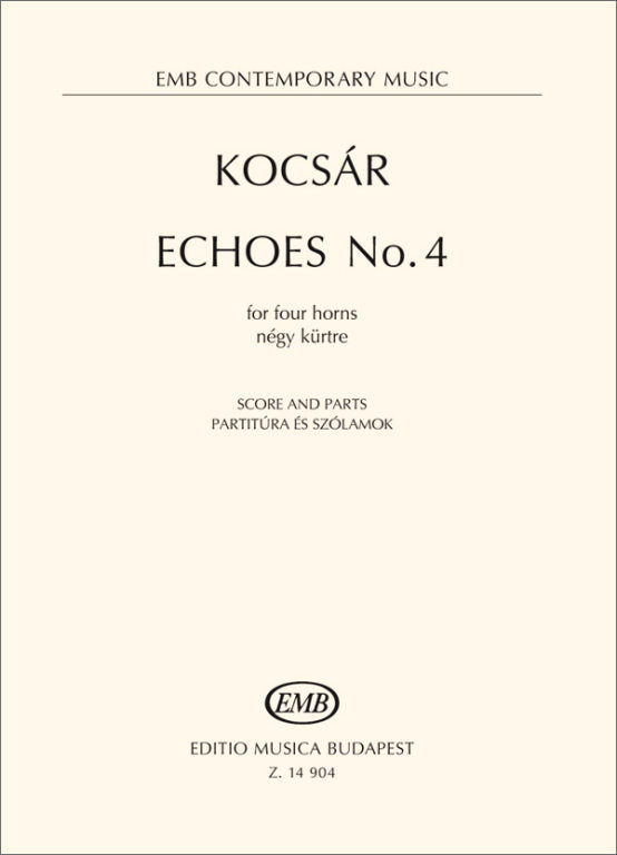 Kocsár: Echoes No. 4
