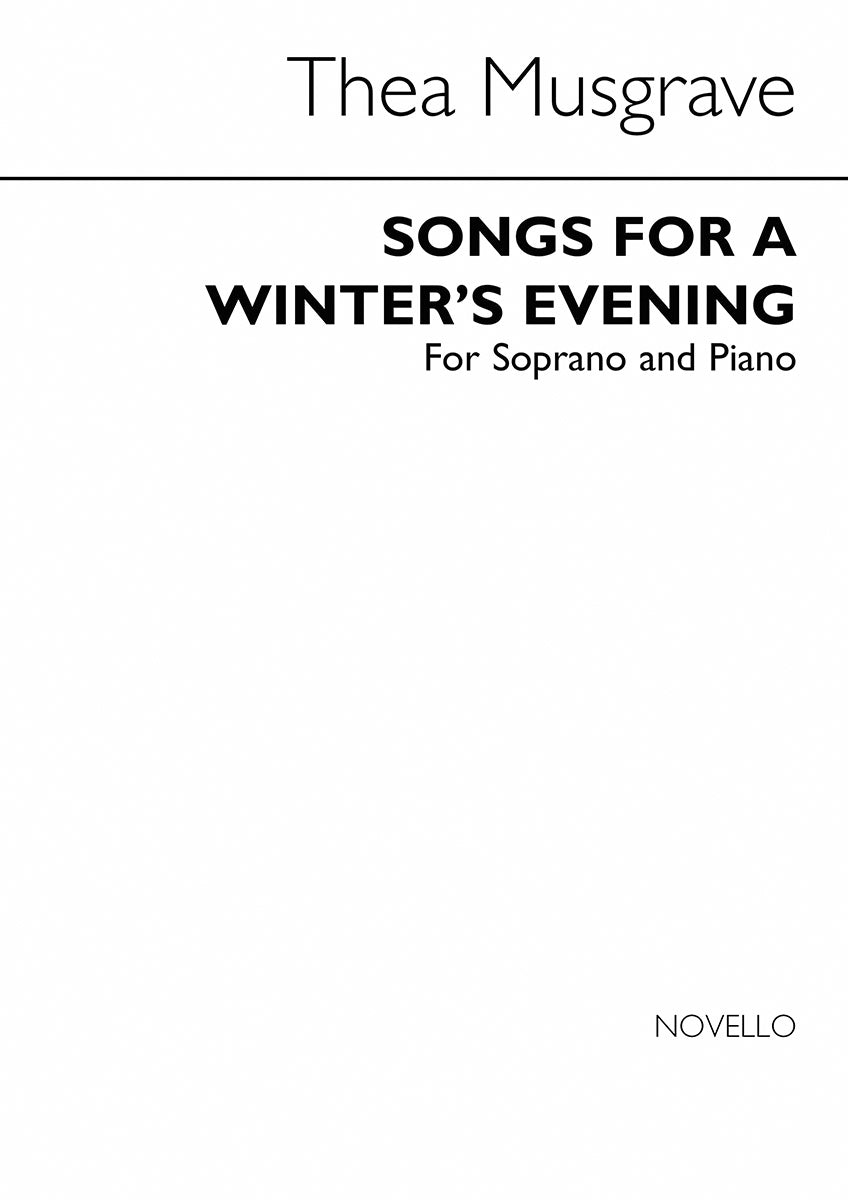 Musgrave: Songs for a Winter's Evening
