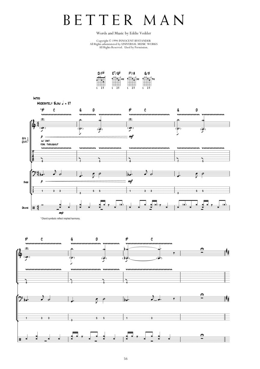 Pearl Jam Anthology - The Complete Scores