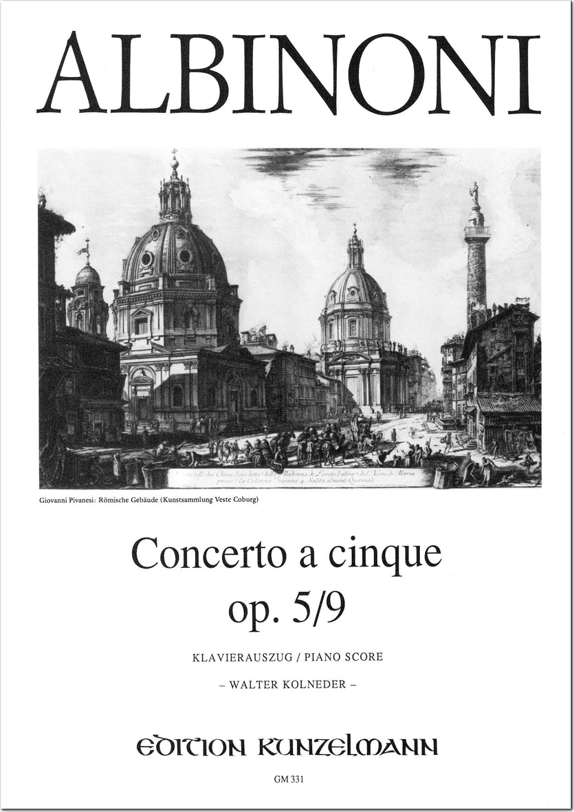Albinoni: Concerto a cinque in E Minor, Op. 5, No. 9